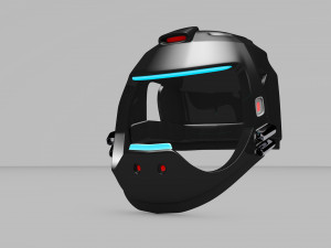 sifi military helmet ing Modelo 3D