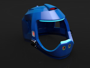 sifi military helmet ing Modelo 3D