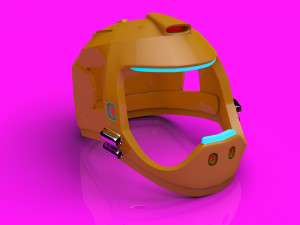 sifi military helmet ing Modelo 3D