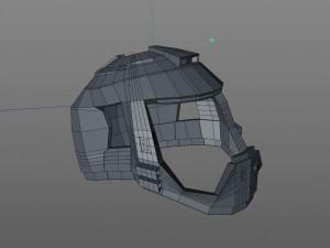 sifi military helmet ing Modelo 3D