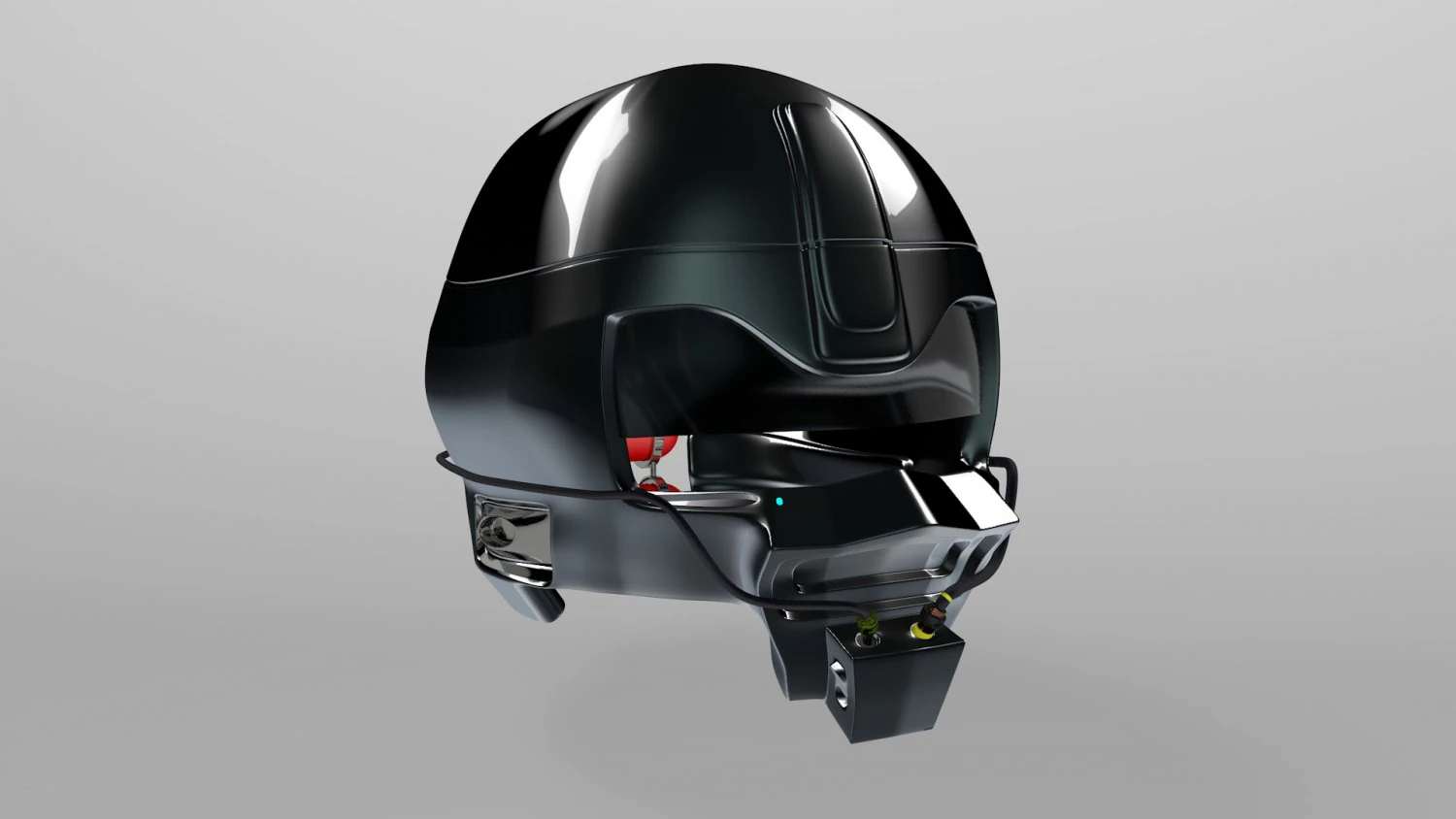 capacete militar sifi Modelo 3D .c4d .max .obj .3ds .fbx .stl .blend 