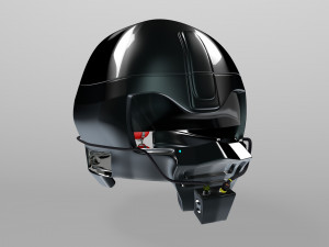 sifi military helmet 3D Model