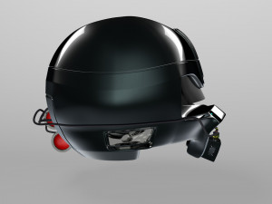 sifi military helmet 3D Модель