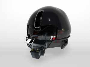 sifi military helmet 3D Модель