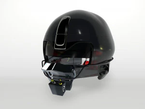 capacete militar sifi Modelo 3D