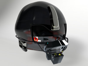 sifi military helmet 3D Модель