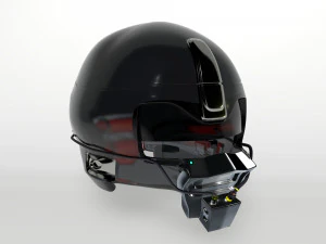 capacete militar sifi Modelo 3D