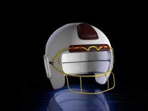 rawling baseball helmet 3D Model