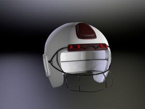 rawling baseball helmet 3D Model