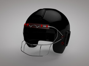 rawling baseball helmet 3D Model