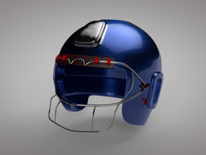 rawling baseball helmet 3D Model