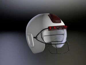 rawling baseball helmet 3D Model