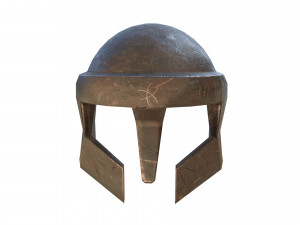 viking helmet with 4k 2k texture 3D Models