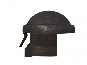 viking helmet with 4k 2k texture 3D Model