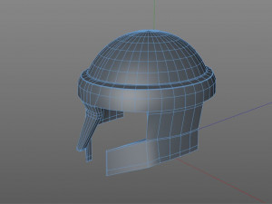 viking helmet with 4k 2k texture 3D Model