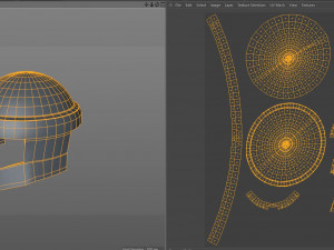 viking helmet with 4k 2k texture 3D Model