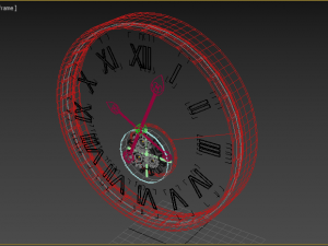 clock low poly 3D Model