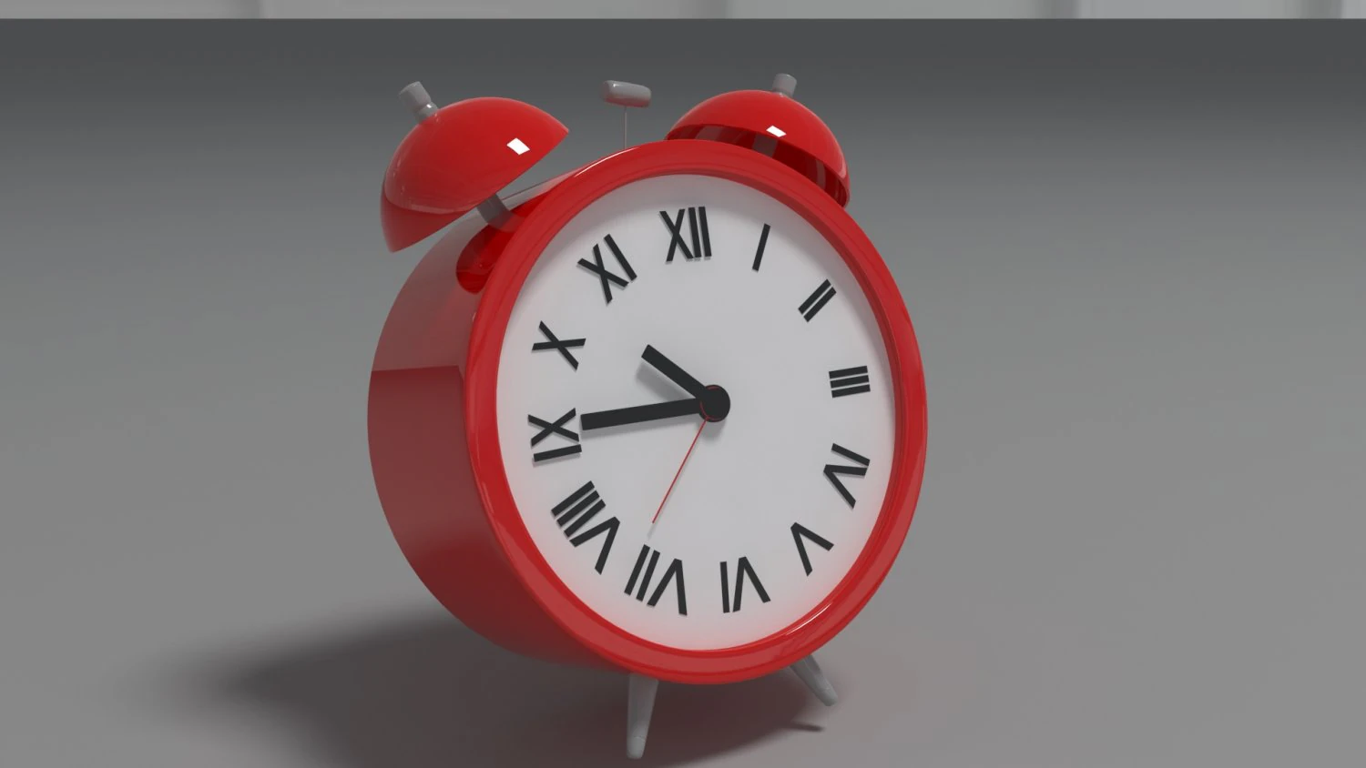 alarm clock 3D Model .c4d .max .obj .3ds .fbx .stl .blend 
