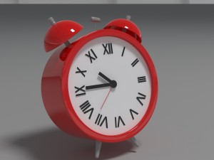 alarm clock Modello 3D