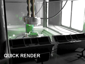 scifi laboratory 3D Model