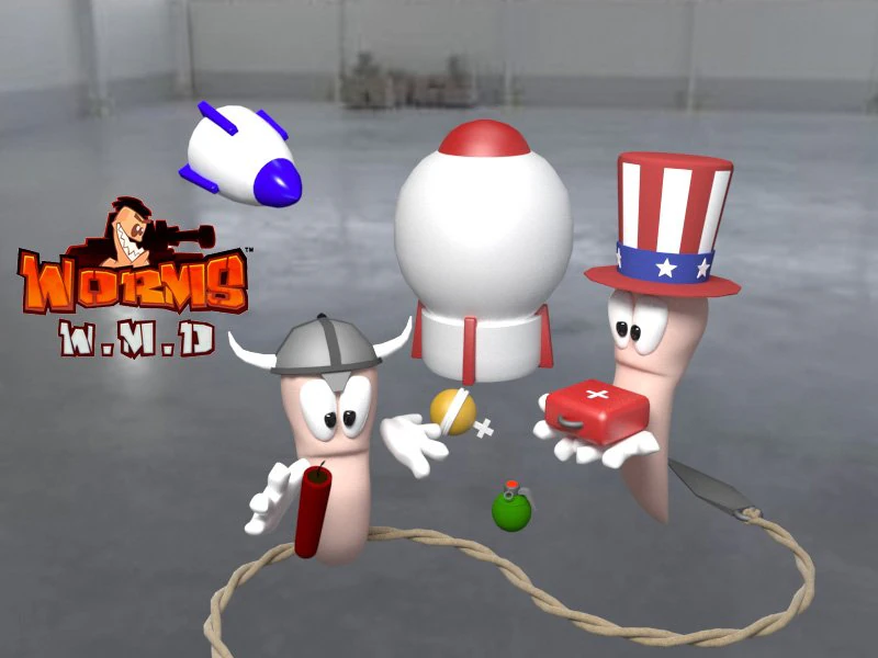 vermi wmd Modello 3D .c4d .max .obj .3ds .fbx .stl .blend 