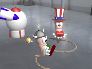 worms wmd 3D 模型