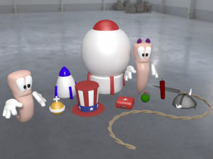 worms wmd 3D 模型