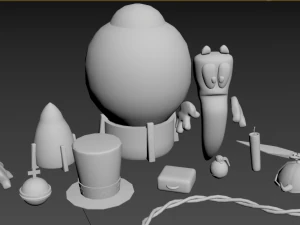 vermi wmd Modello 3D