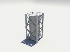 metal tower 3D Model