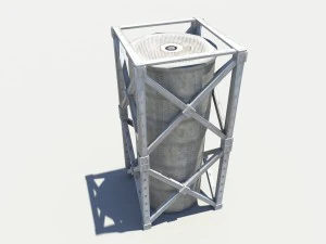 metal tower 3D Model