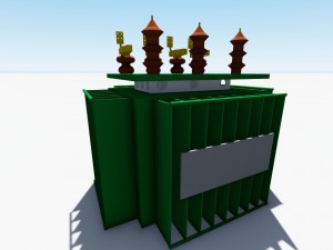 transformer Model 3D