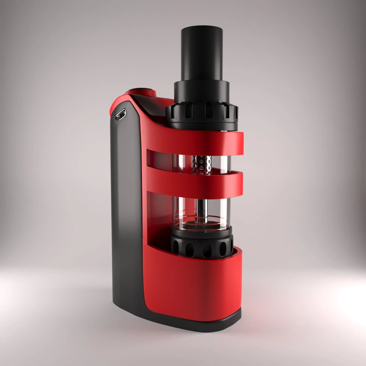 vape device 3D Model .c4d .max .obj .3ds .fbx .stl .blend 