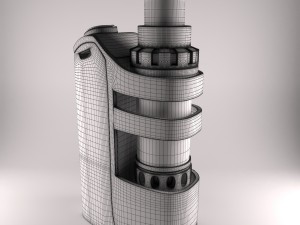 vape device Model 3D
