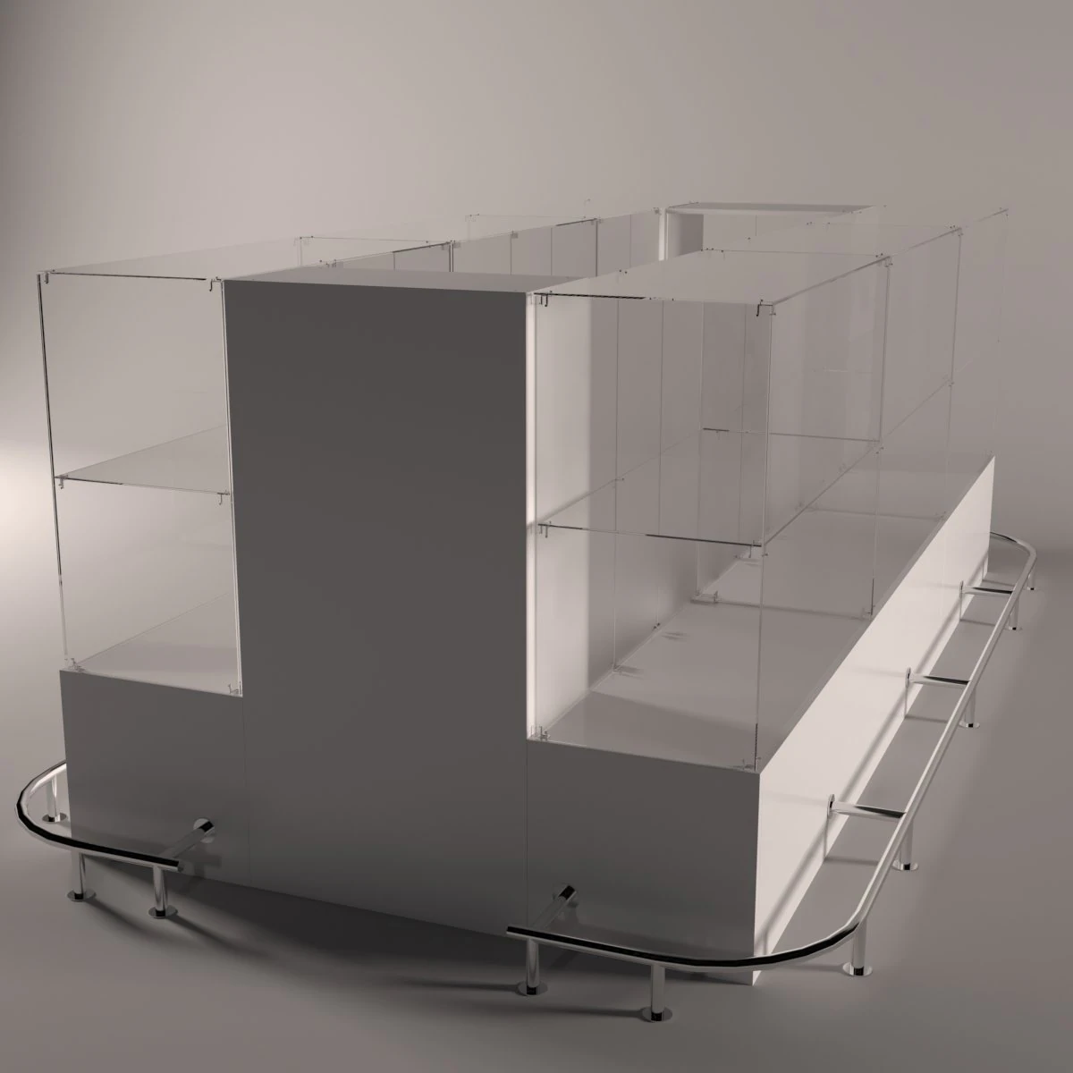 showcase 3D Model .c4d .max .obj .3ds .fbx .stl .blend 