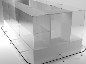 showcase Modelo 3D