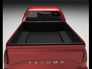 toyota tacoma 2016 long 3D Model