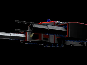 spaceship sci-fi drone 3D Model