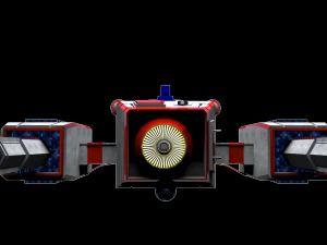 spaceship sci-fi drone 3D Model