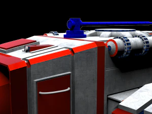spaceship sci-fi drone 3D Model