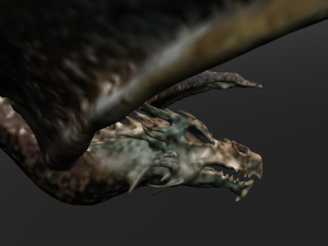 dragon model Modelo 3D