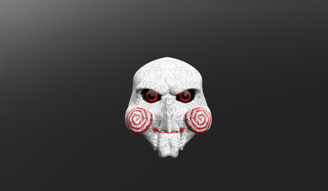 saw mask 3D Model .c4d .max .obj .3ds .fbx .stl .blend 
