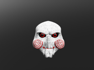 saw mask 3D-Modell