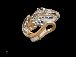 errings sneck 3D 打印模型