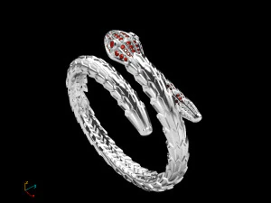 sneck bracelets 3D Print Model