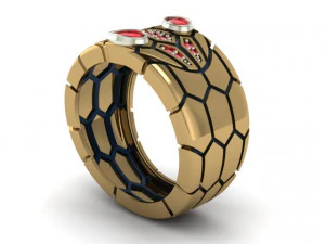 リングSN1 3Dプリントモデル