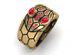 リングSN1 3Dプリントモデル