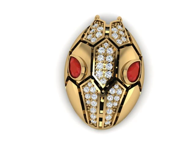 ネックレット 3Dプリントモデル .c4d .max .obj .3ds .fbx .stl .blend 