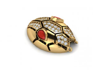 ネックレット 3Dプリントモデル