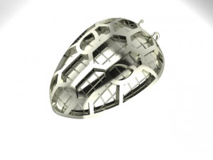 sneck necklet 3D 打印模型