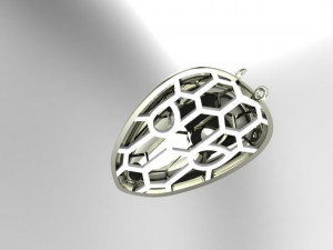 sneck necklet 3D 打印模型
